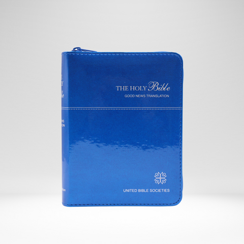 Good News Bible Catholic Edition - Compact, colour illustrations, zipper
