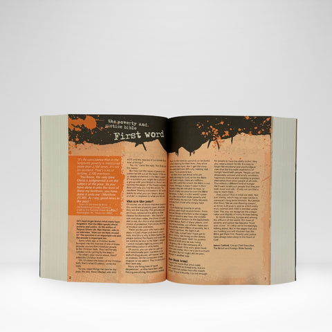 NRSV Poverty and Justice Catholic Bible