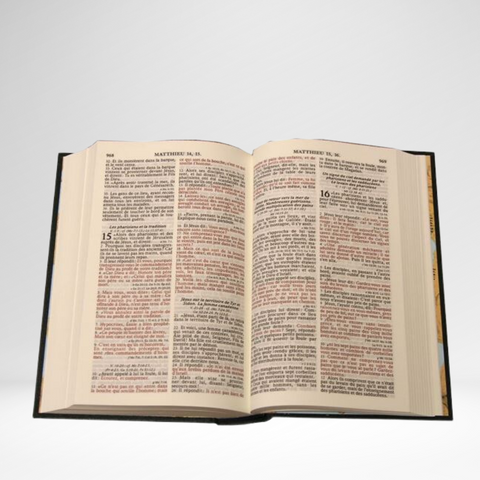 Bible Louis Segond 1910 avec Paroles de Jésus en rouge