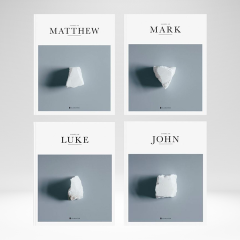 Alabaster Set of Four Gospels (NLT) Exclusive online offer!