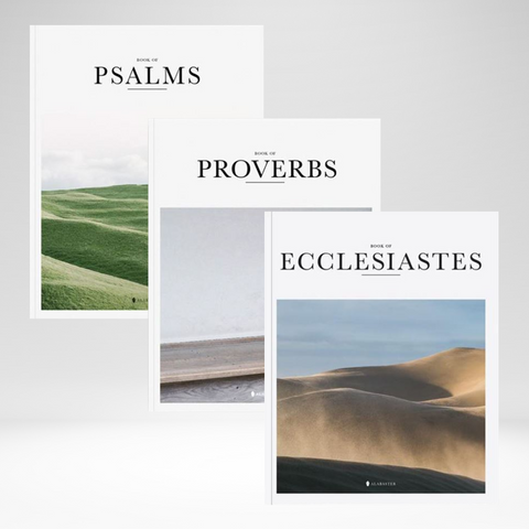 Alabaster Wisdom Collection (Psalms, Proverbs & Ecclesiastes) NLT