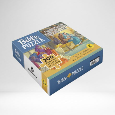 Bible Puzzle: The First Christmas (200 Pieces)