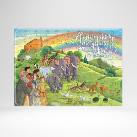 Bible Puzzle: The New Beginning (100 pieces)