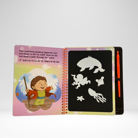 Children's Scratch Bible: Moses Frees the Slaves