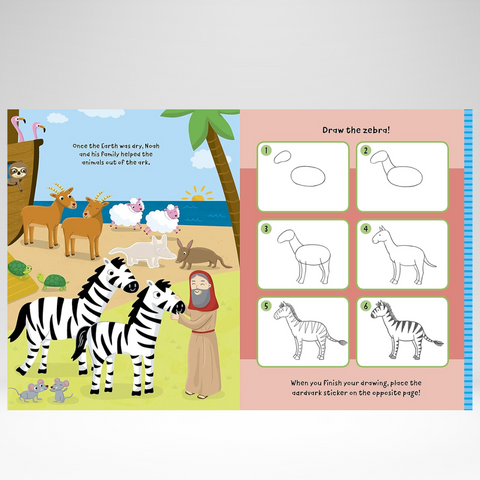 Noah's Ark (Watch Me Read And Draw)