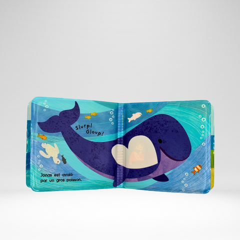 Jonas et le gros poisson - livre de bain