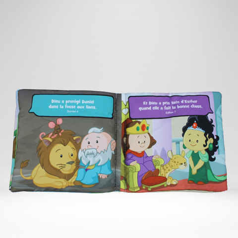 Je connais Dieu - Il m'aime vraiment Livre en tissu
