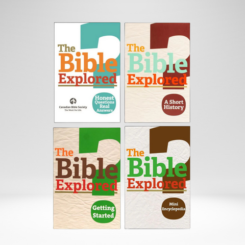 Bible Explored Set (Books 1 to 4)