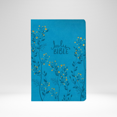 NKJV Bible Giant Print Aqua