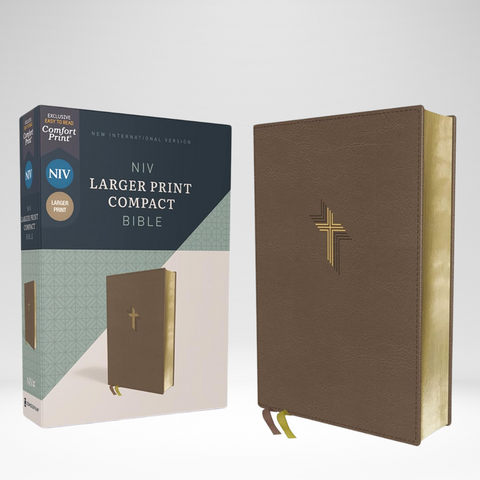 NIV Bible, Compact Large Print Edition