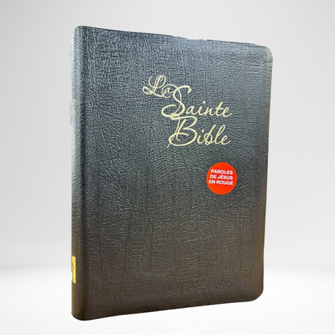 Bible Louis Segond 1910 gros caractères Paroles de Jésus en rouge