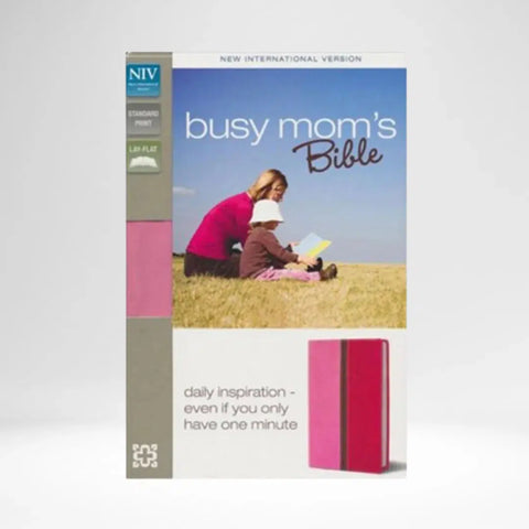 NIV Busy Mom's Bible (Pink/Hot Pink Duo-tone)