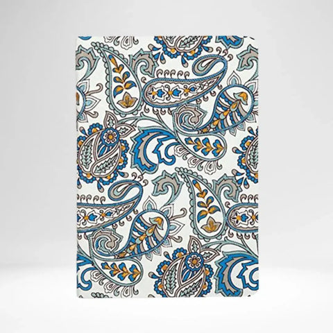 Handmade Embroidered Journal (Large, Paisley)