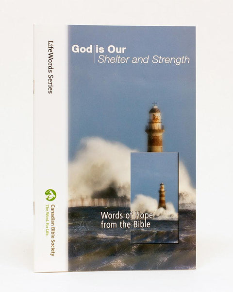 God is Our Shelter and Strength LifeWords Series, large-print