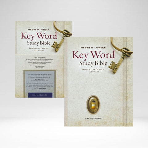 KJV Hebrew Greek Key Word Study New ED Bible HB