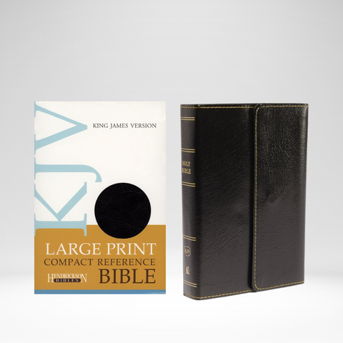 KJV Compact Large Print Ref Bible (Hendrickson) IMI