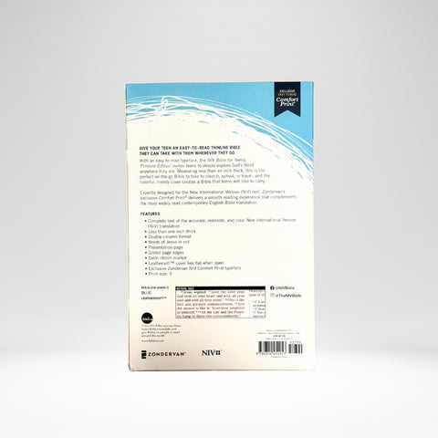 NIV Thinline Bible for Teens