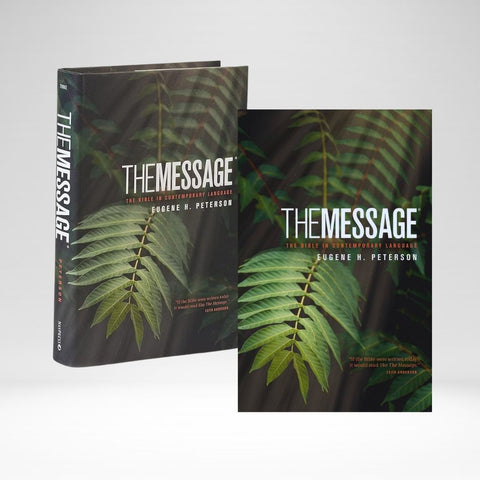 Message The Bible Num Ed W/topical Conc. Hb