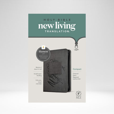 NLT Bible Compact Zipper
