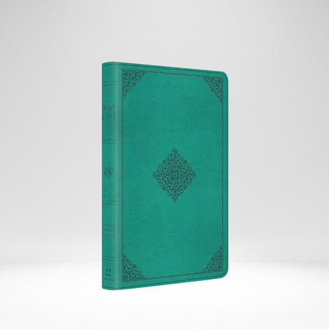 ESV Value Thinline Bible Ornament Teal