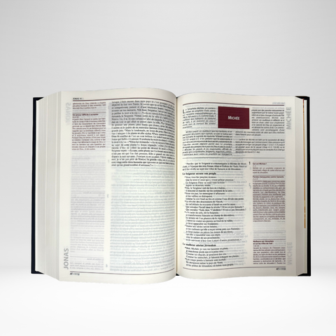 La Bible expliquée en Français courant - édition protestante