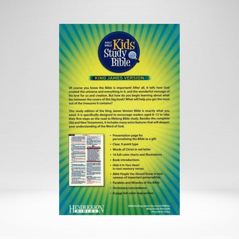 KJV Kids Study Bible HC