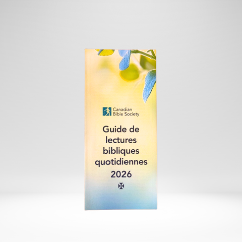 Guide de lectures bibliques quotidiennes 2026 (Paquet de 100)