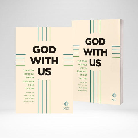 NLT God Is With Us/ The 4 Gospels In One