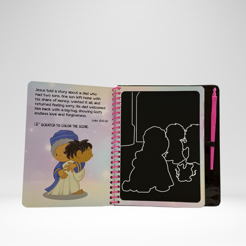 Children's Scratch Bible: The Love of Jesus