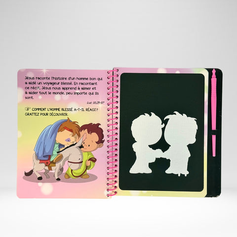 Bible à gratter: L'amour de Jésus