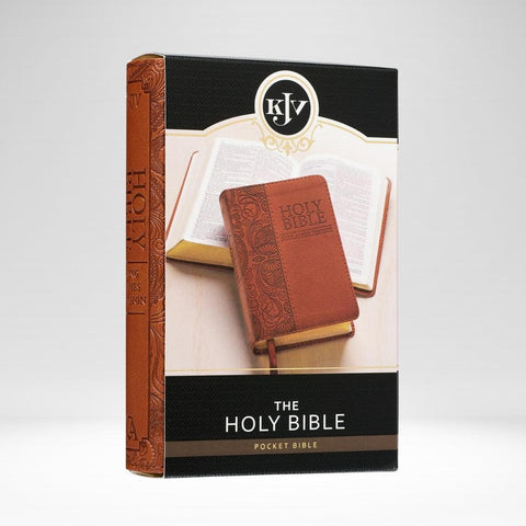 KJV Mini Pocket Bible Brown