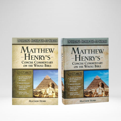 Matthew Henry's Commentary Hb Nelson