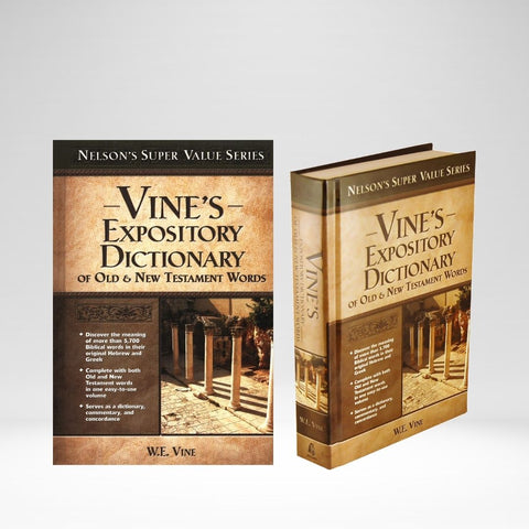 Vine's Expository Dict Of OT/NT Words (Nelson) Hc