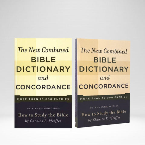 The New Combined Bible Dictionary and Concordance Pb