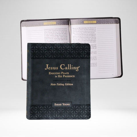 Jesus Calling Notetaking Ed Ls Blk