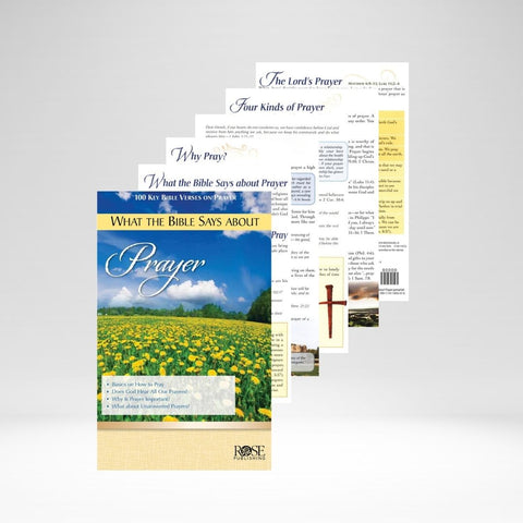 What The Bible Says About Prayer-Pamphlet (Rose)