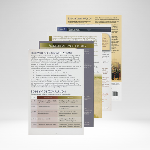 Free Will Vs Predestination Pamphlet