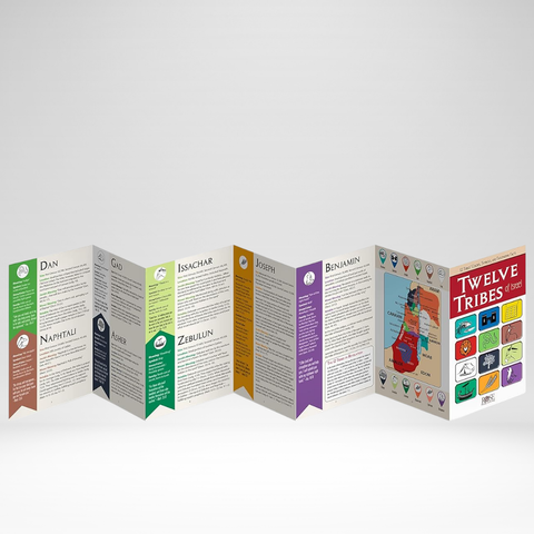 Twelve Tribes Of Israel Pamphlet (Rose)