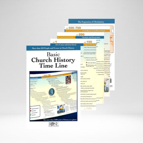 Church History Timelines Pamphlet (Rose)
