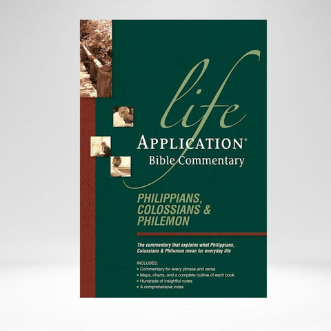 Philippians, Colossians & Philemon (Life Application Bible Commentary) PB