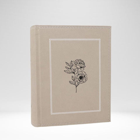 NKJV Journal The Word Bible Stone Leathersoft Over Board