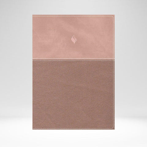 RVR 1960 Biblia De Estudio De La Vida Plena, Ed. Clasica, Pink Leathersoft