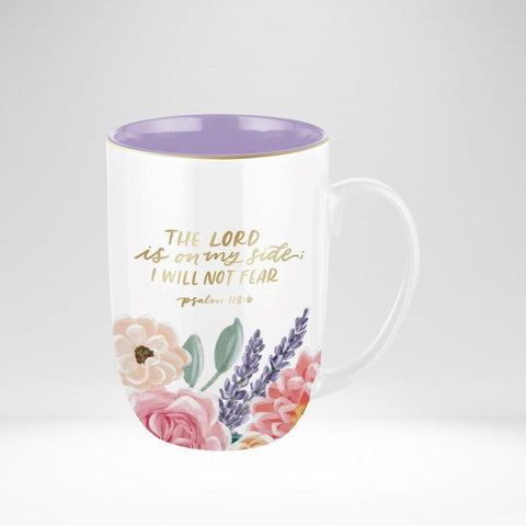 Ceramic Mug The Lord Is On My Side Ps. 118:6