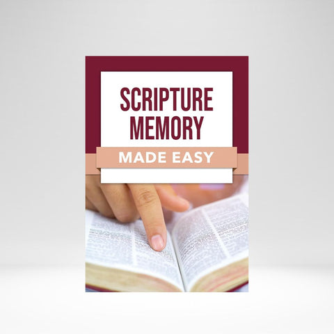 SCRIPTURE MEMORY MADE EASY (ROSE)