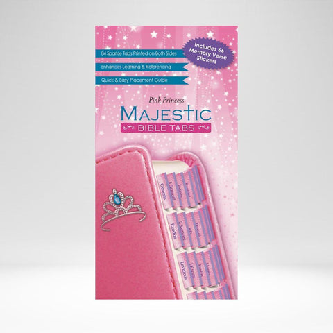 Bible Tab Princess With Memory Verse Stickers