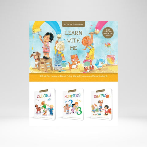 A Child's First Bible Learn With Me Set With Carrying Case