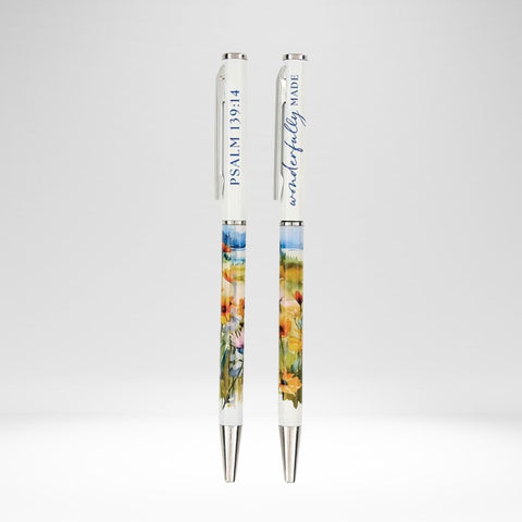 Pen Set Wonderfully Made (Set Of 2)