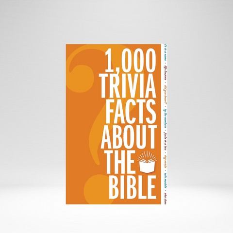 1,000 Trivia Facts About The Bible