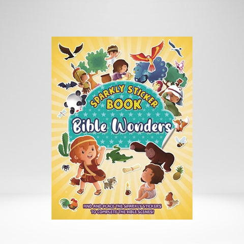 Bible Wonders Sparkly Sticker Book
