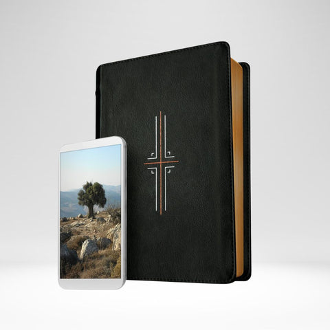 NLT Filament Bible-Black Imitation Leather